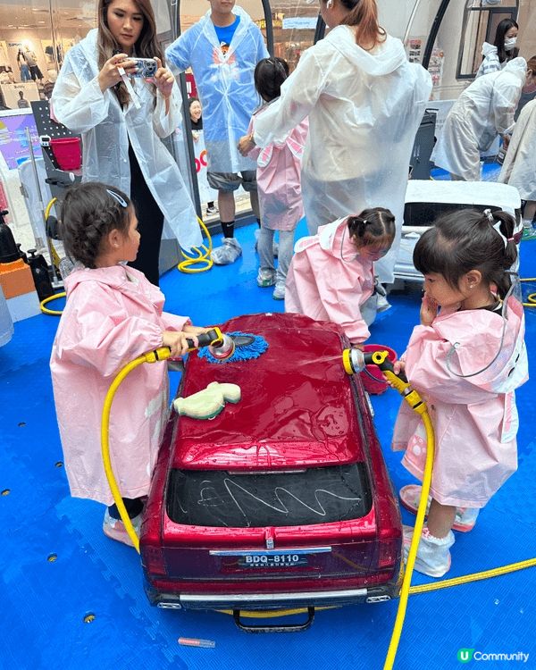 南豐紗廠，有不少展覽、適合小朋友發揮創意；奧海城洗車活動，俾...