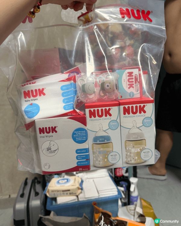 Nuk奶樽真係好好用，好多媽媽都推介 BB都好中意用