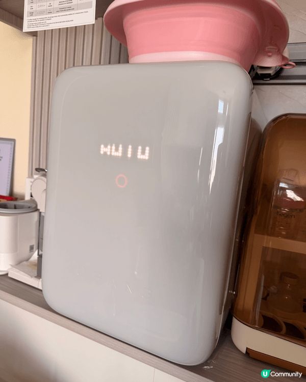 Upang 消毒機簡直係方便必需品，消毒奶樽及奶嘴亦可以消毒...