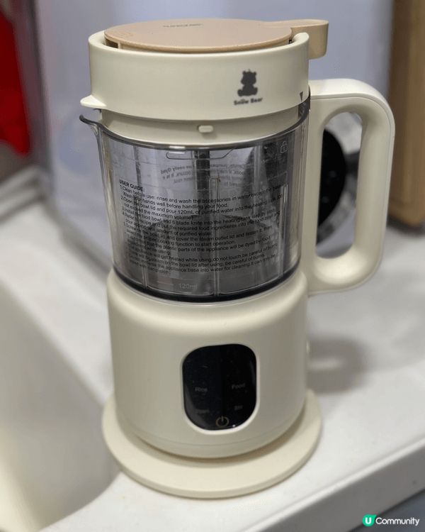giaretti洗奶瓶機同snow bear輔食機真係媽媽既...