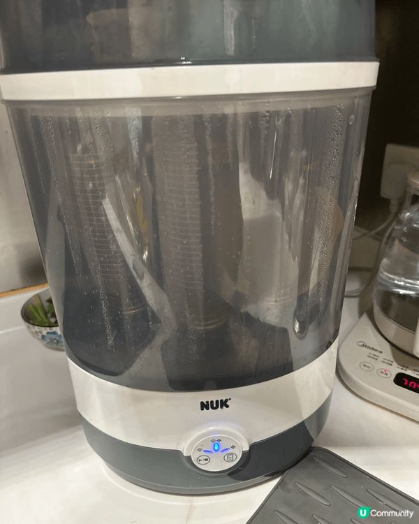 Nuk蒸奶機簡單易用，anex可根據BB年齡自行調整方向同埋...