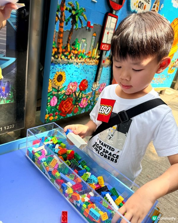 🚌等巴士都可以玩LEGO?