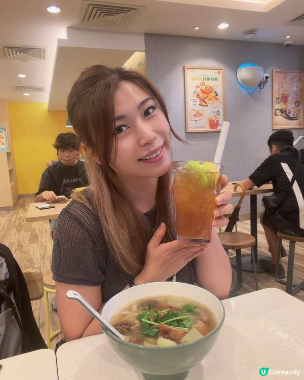 冬瓜·冬菇·烤鴨陳皮湯河粉