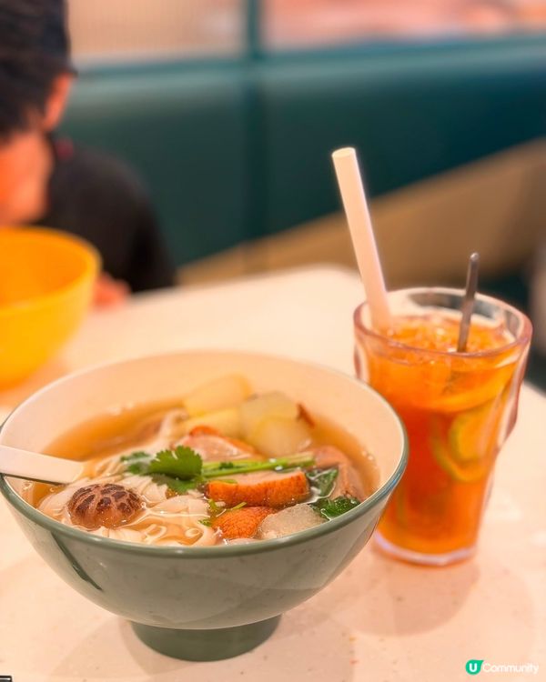 冬瓜·冬菇·烤鴨陳皮湯河粉