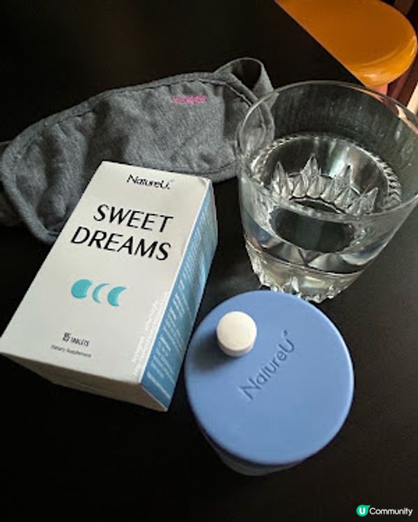 【助眠保健品】入睡快 + 延長深睡時間 + 提升睡眠質量 ♥ NatureU Sweet Dreams 深睡片