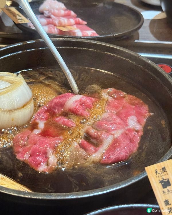 ❀天澗壽喜屋｜尖沙咀超抵食日本A4和牛壽喜燒二人盛❀