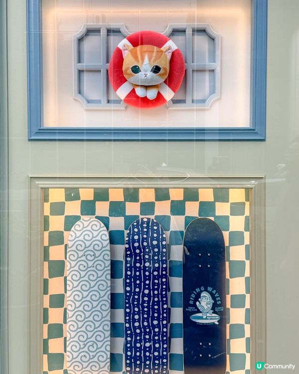 📍 原宿打卡｜鯊魚貓的夏日 Surf Shop