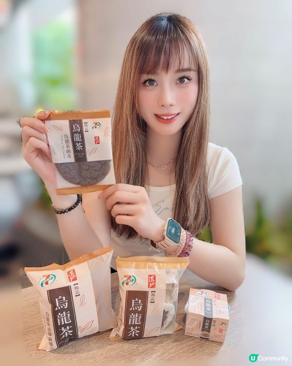 🍵7仔首度聯乘｢道地｣💓4 款烏龍茶新品開箱✨