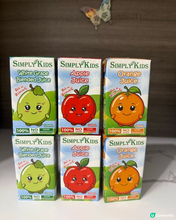 天然果汁助成長 💯🍎🍏🍇
