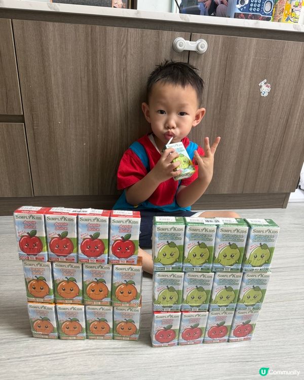 天然果汁助成長 💯🍎🍏🍇