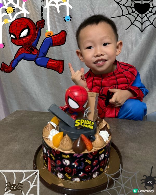 🕸️ 蜘蛛俠蛋糕！買！🕷️