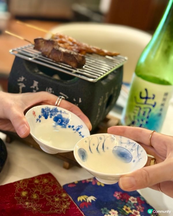 一啖串燒一啖酒，美食清酒會好友