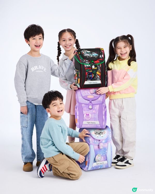 【開學Get Ready! ✨】送您Tiger Family超輕量護脊書包🎒！