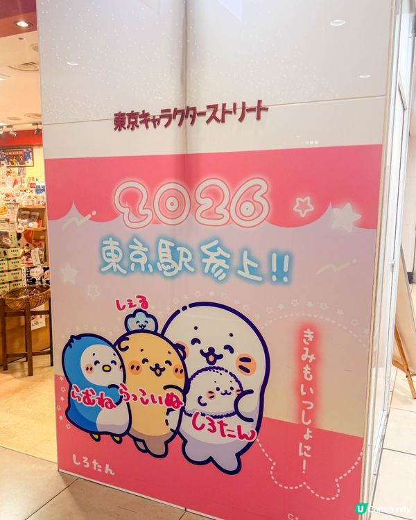 東京駅一番街期間限定！軟綿綿的しろたん