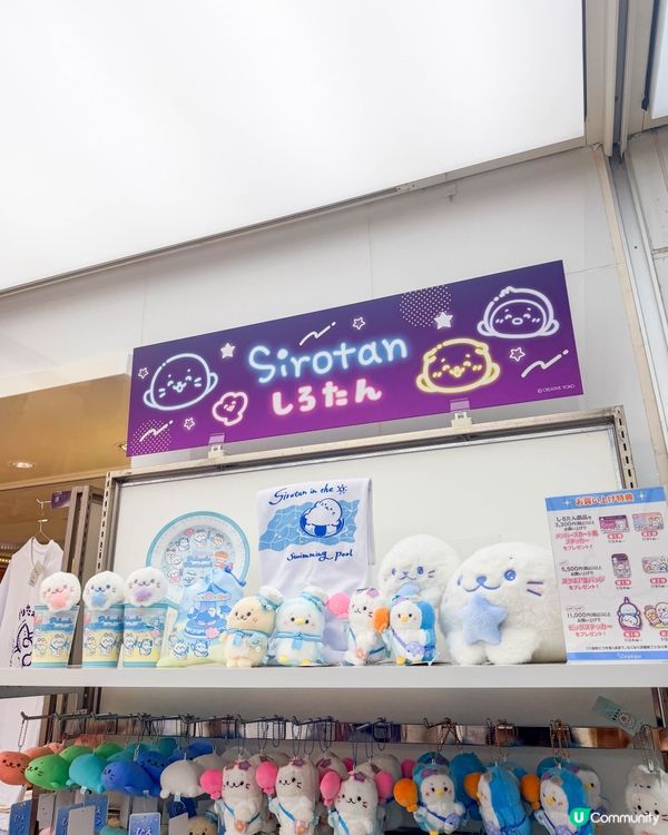 東京駅一番街期間限定！軟綿綿的しろたん