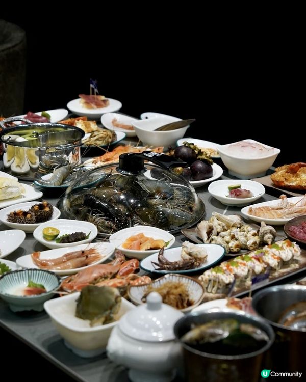 深圳海鮮放題🐟🦀 喪食龍蝦蟹腳！😋