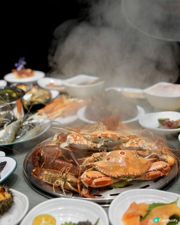 深圳海鮮放題🐟🦀 喪食龍蝦蟹腳！😋