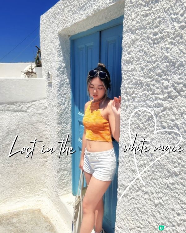 世上最夢幻的島-聖托里尼Santorini💙🤍