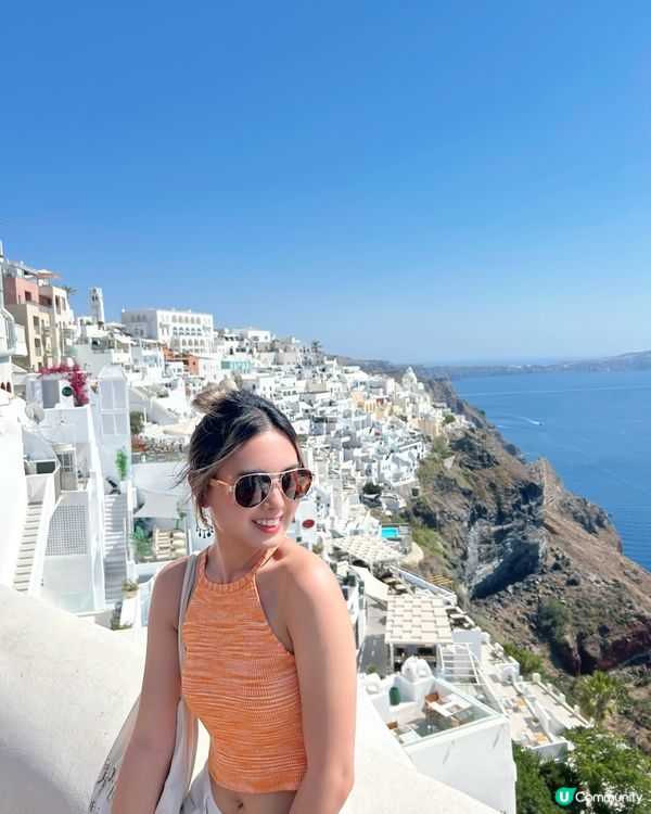 世上最夢幻的島-聖托里尼Santorini💙🤍