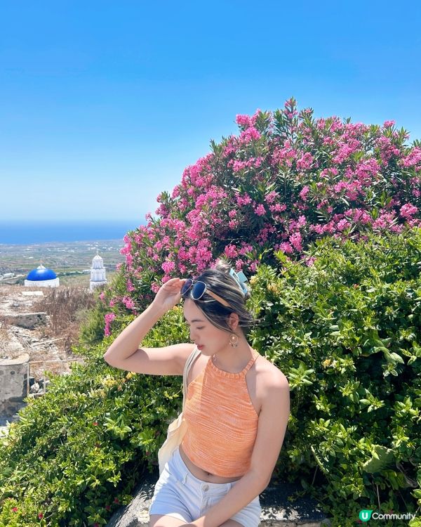 世上最夢幻的島-聖托里尼Santorini💙🤍