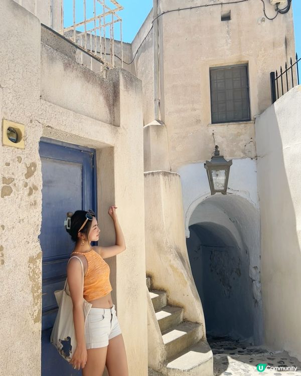 世上最夢幻的島-聖托里尼Santorini💙🤍