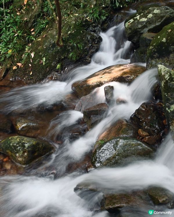 山林、飛瀑、清風，完美的一天！