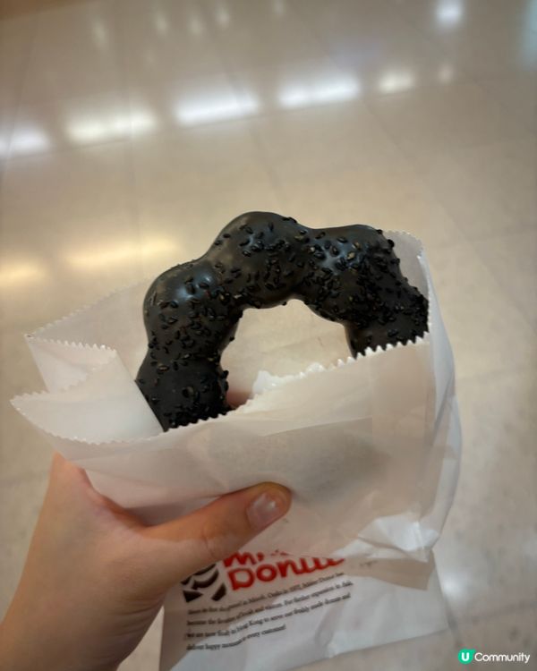 黑芝麻doughnut 新滋味！🍩✨