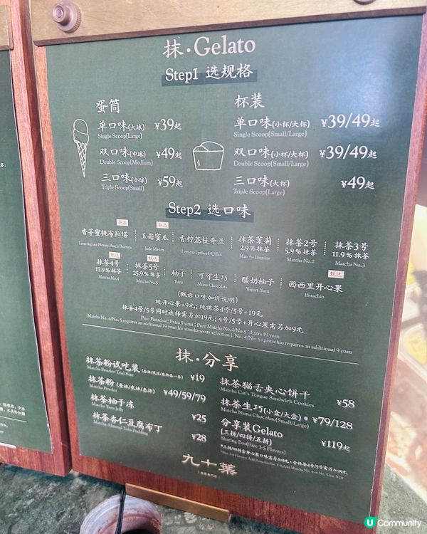 抹茶控必試！🍦 Concentrated matcha! 🍵