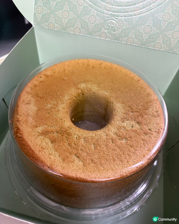 「老成昌」招牌班蘭戚風蛋糕 🍰😋