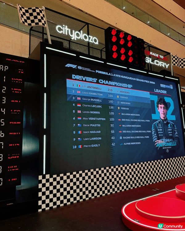 F1親子放電日🚗巨幕直播打卡互動展覽🌟