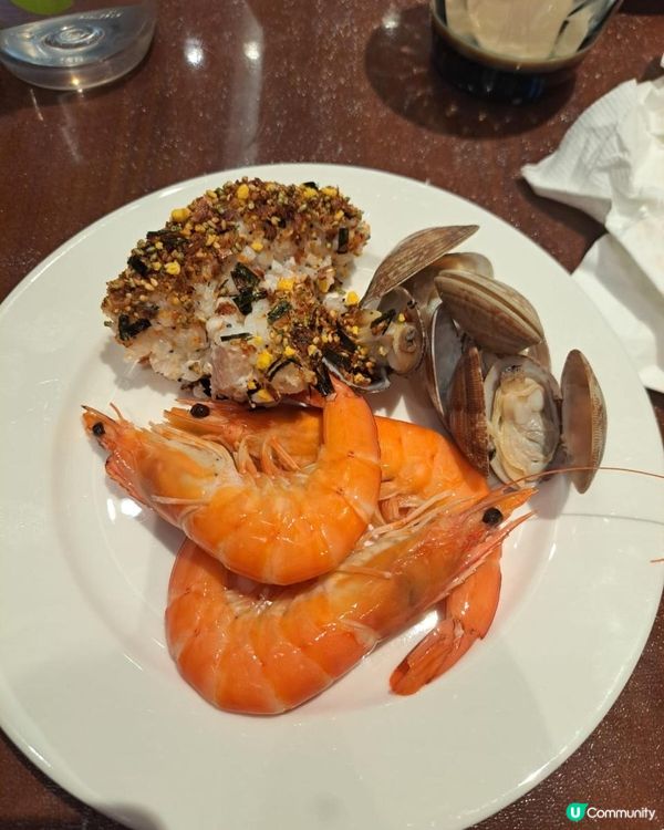 午餐自助餐❤️ - 新鮮海鮮壽司飯好出色
