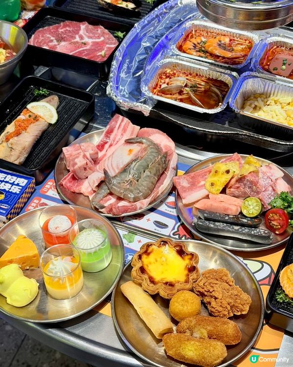 🇰🇷 深圳人氣放題!｢喜井自助烤肉｣200+ 款食材狂歡 🥩...