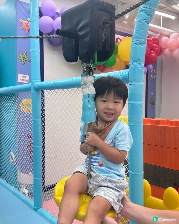 元朗室內遊樂場，4條滑梯任你玩！