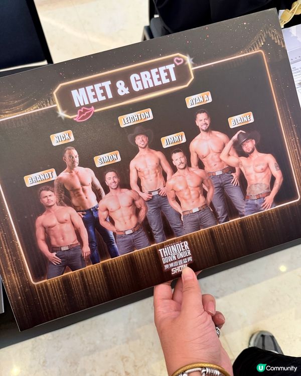 澳洲雷霆猛男show
