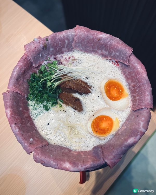 大阪過江龍牛骨白湯拉麵！香港也有啦！ 🍜😋