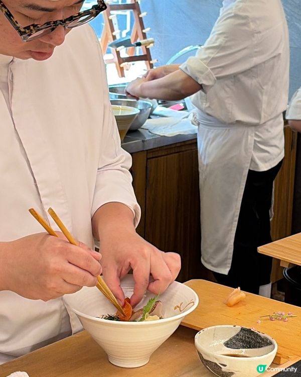 中環主打Omakase 嘅Kinmokusei 金本犀🍣