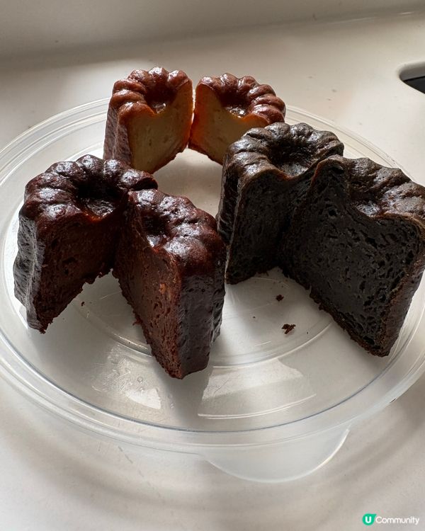 初嚐人氣巴斯克芝士蛋糕🧁方塊新滋味🤤