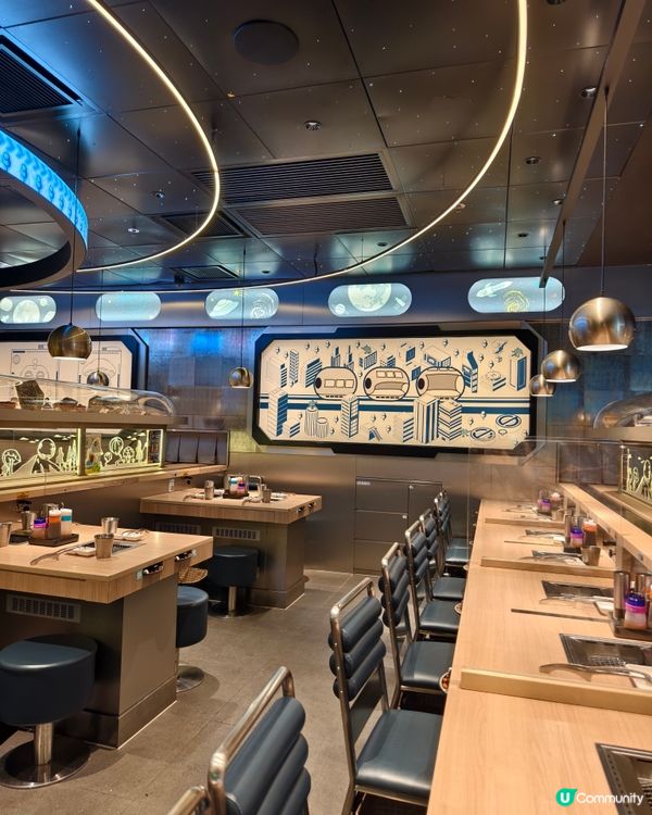 科技感滿滿！外星人主題燒肉店 