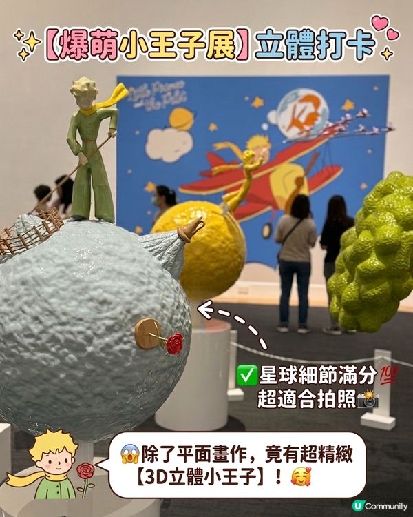 港大親子Chill遊 意外解鎖《小王子》展