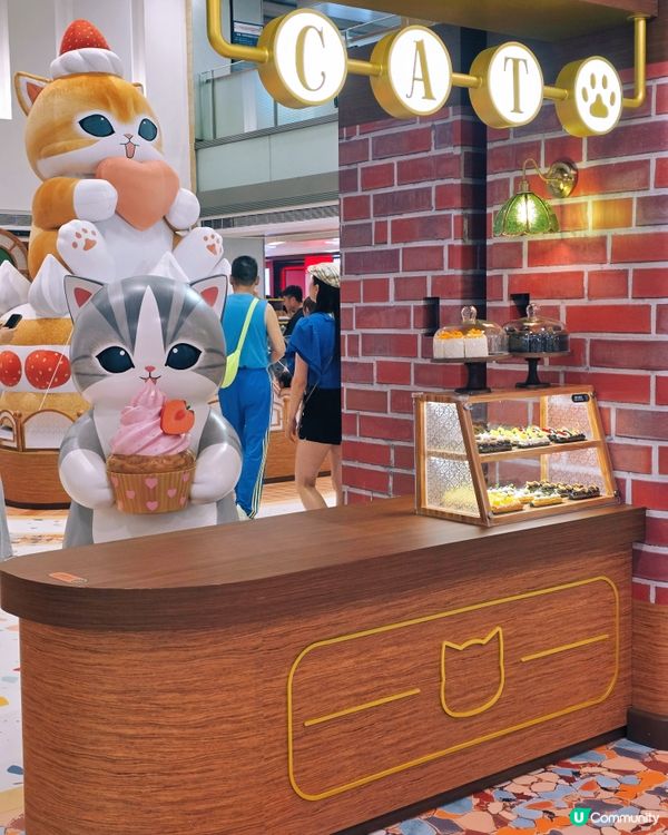 ✨🍰德福廣場美食遊✨mofusand — 夏日喫茶店🐱