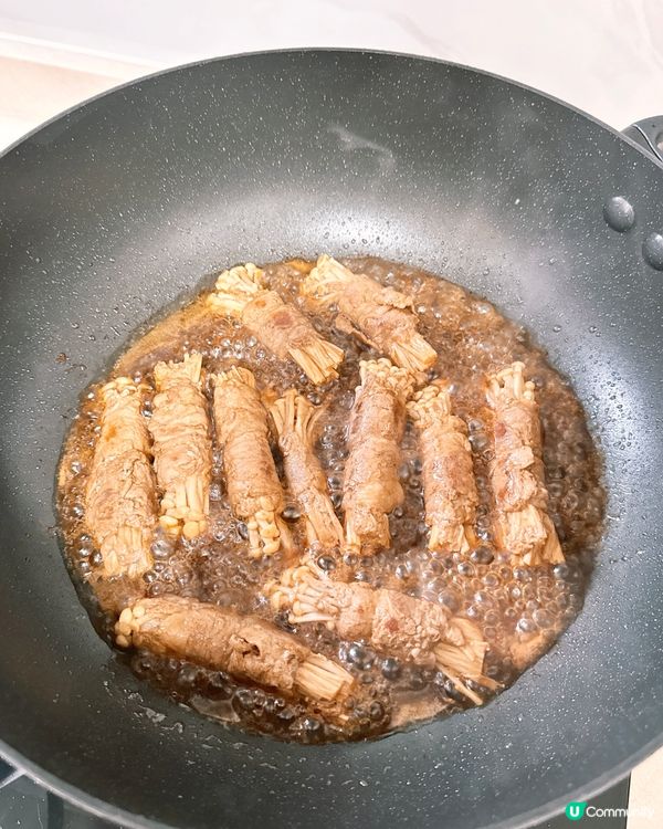 李錦記減鹽蠔油 x 蠔油金菇肥牛卷｜簡單家常食譜✨