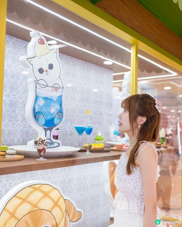 🐱☕️德福廣場｢mofusand夏日喫茶店｣