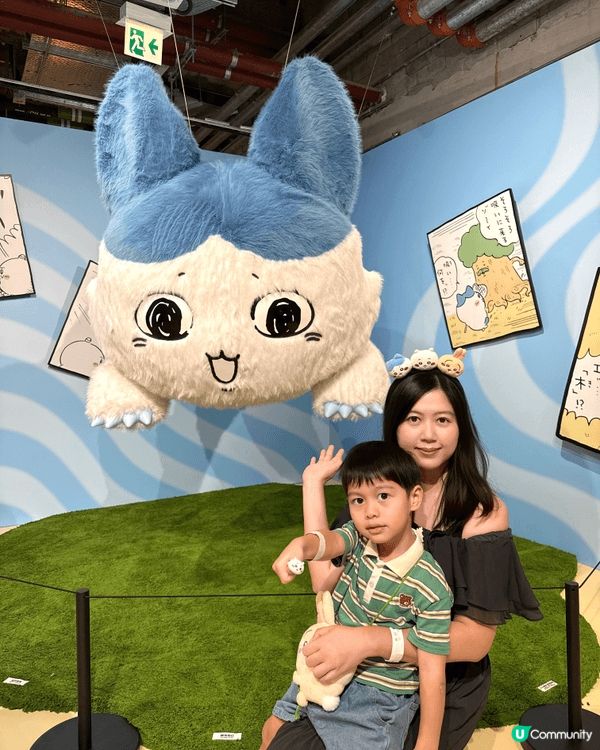 我哋去咗最近好hit嘅Chiikawa展！好好睇，打卡影相好...