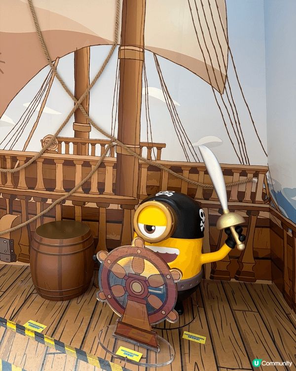 喺銅鑼灣時代廣場室內和室外都有好多Minion嘅打卡位，有啲...