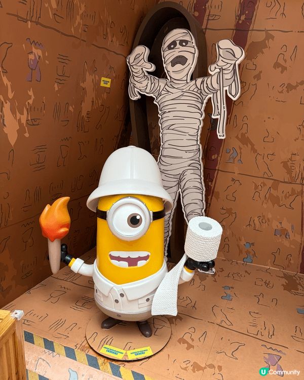 喺銅鑼灣時代廣場室內和室外都有好多Minion嘅打卡位，有啲...