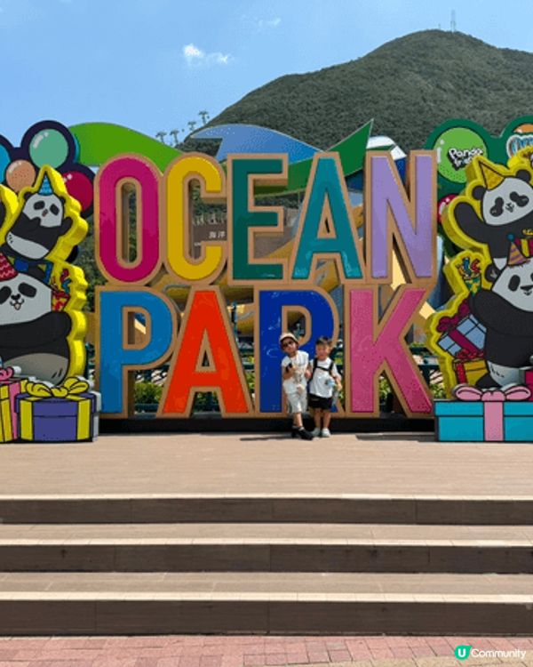 Ocean park睇企鵝，鯊魚，熊貓都十分吸引😍雖然夏天比...