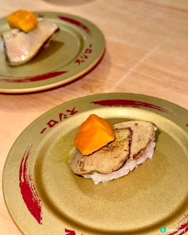 壽司郎炙燒芒果鵝肝壽司🥭🍣！