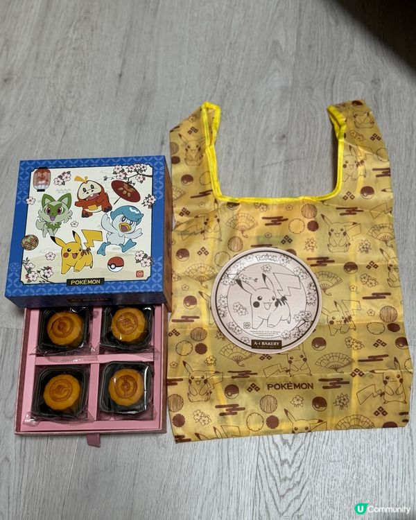 超可愛Pokemon流心奶黃月餅🥮