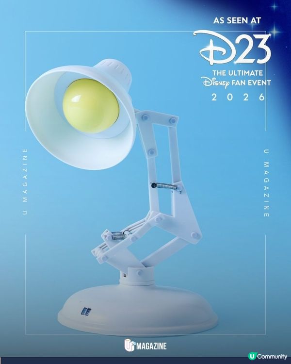 Pixar推出跳跳燈互動模型｜ 上架即售罄！還原跳躍動態與音效                                                    
