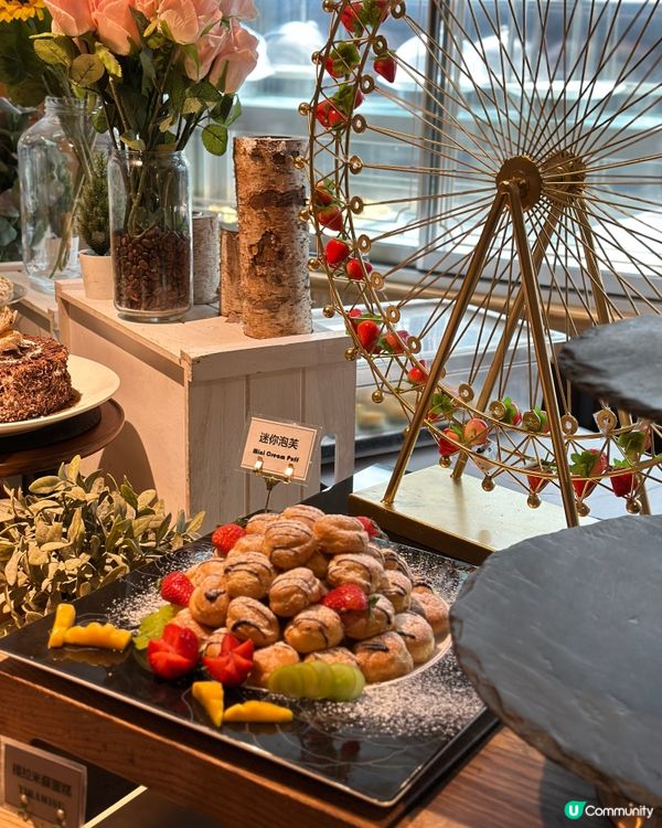 🤩 海陸空海鮮+甜品吃到飽Buffet！😋